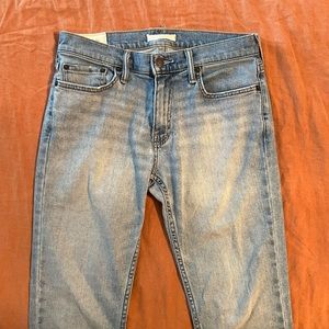 Abercrombie & Fitch Men’s Skinny Stretch Jeans Size 30W 32L Light/Medium Wash
